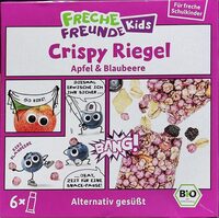 Bio-Crispy-Riegel - Apfel & Blaubeere