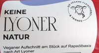 Keine Lyoner natur