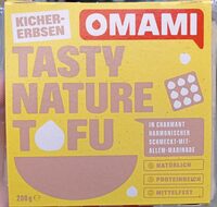 Tasty Nature Tofu Kichererbsen