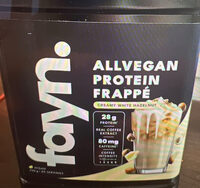 Fayn Allvegan Protein Frappe Creamy white Hazelnut
