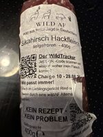 Sikahirsch Hackfleisch
