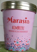 Himbeere Premium-Eis aus Ziegenmilch