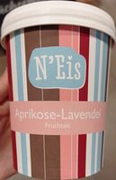 Aprikose-Lavender Fruchteis