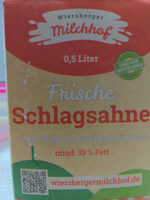 Frische Schlagsahne