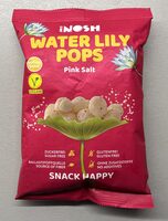 Water lily pops pink salt