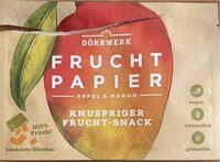 Fruchtpapier Apfel-Mango