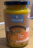 Bio Kürbissuppe mit Karotten und Kartoffeln