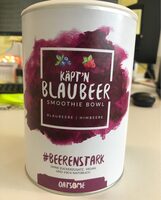 Käpt'n Blaubeer Smoothie Bowl