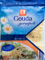 Gouda geraspelt