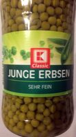 Junge Erbsen