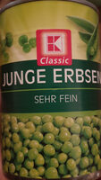 Erbsen sehr fein