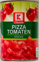 Pizza Tomaten stückig