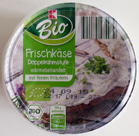 Frischkäse Doppelrahmstufe wärmebehandelt mit feinen Kräutern