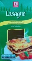 Lasagne Platten