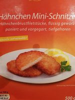 Hähnchen mini schnitzel