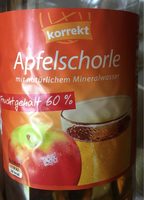 Korrekt Apfelschorle