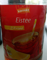 Korrekt Eistee Zitrone