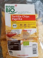 Tortilla chips paprika