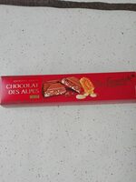 Chocolat des Alpes, Lait, mit Honig-Mandel-Torrone