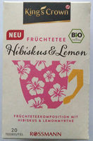 Früchtetee Hibiskus & Lemon