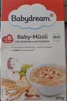 Baby Müsli  mit Getreide und Früchten