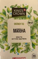 Grüner Tee Matcha