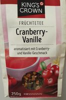 Früchtetee Cranberry-Vanille