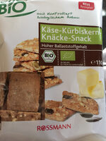 Käse-Kürbiskern-Knäcke-Snack