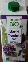 Merlot Trauben Saft