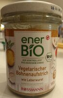 Vegetarischer Bohnenaufstrich