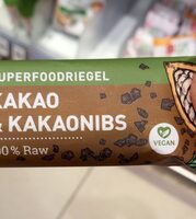 Superfoodriegel Kakao & Kakonibs