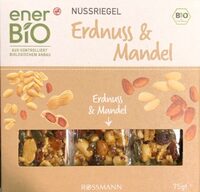 Nussriegel Erdnuss & Mandel
