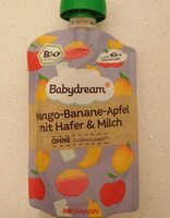 Baby dream Mango-Banane-Apfel mit Hafer&Milch