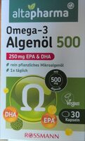 Omega-3 Algenöl 500