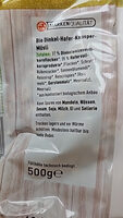 Dinkel Hafer Crunchy