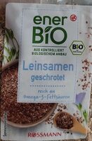 Leinsamen geschrotet
