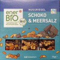 Nuss Riegel Schoko & Meersalz