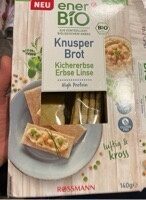 Knusper Brot Kichererbse Erbse Linse