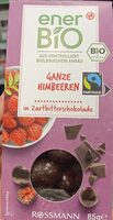 Ganze Himbeere in Zartbitterschokolade