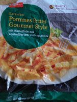 Backofen Pommes Frites Gourmet Style