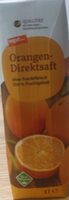 Orangen direktsaft