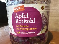 Apfel Rotkohl