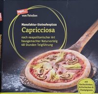 Manufaktur-Steinofenpizza Capricciosa
