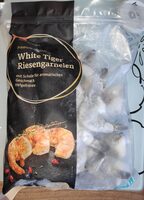Riesengarnelen White Tiger, mit Schale