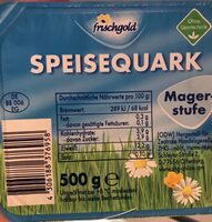 Speisequark Magerstufe