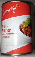 Chilli-Bohnen - Braune Pintobohnen in Chilisauce