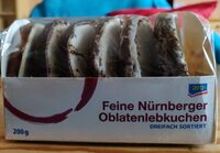 Feine Nürnberger Obladenlebkuchen