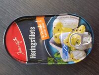 Heringsfilets in körniger Senfcreme