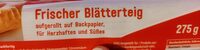 Frischer Blätterteig
