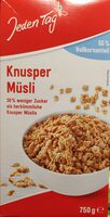 Knuspermüsli weniger Zucker